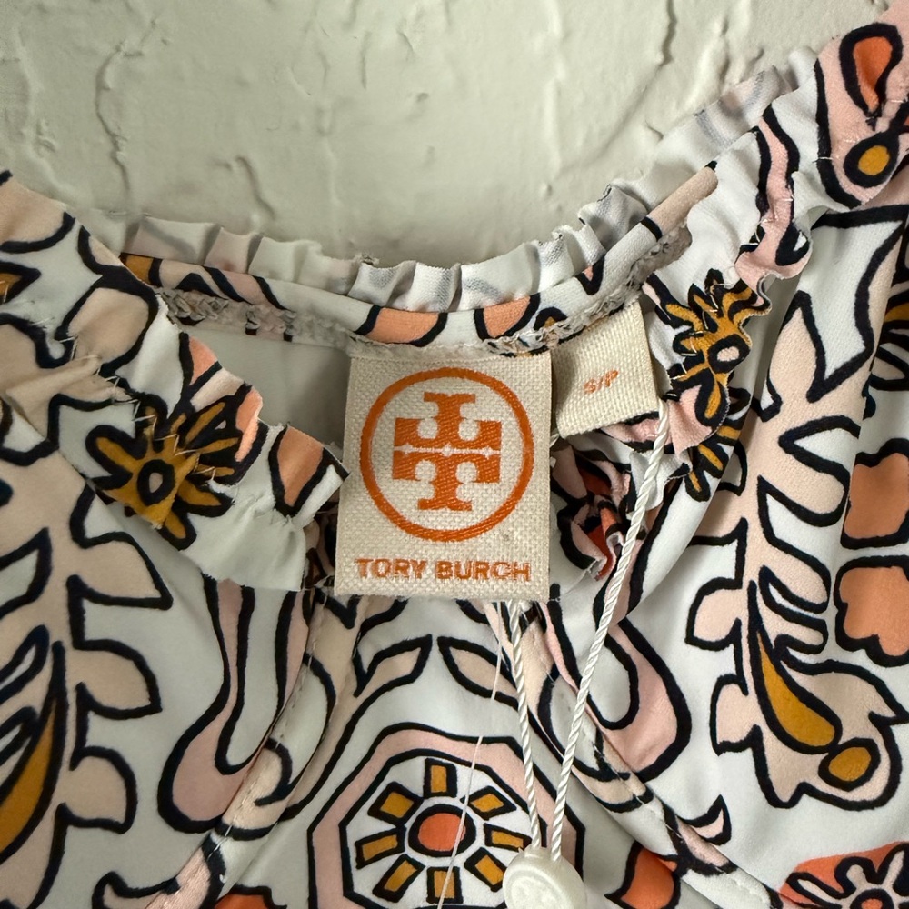 Tory Burch Hicks Garden One-piece Floral Swimsuit - Picture 7 of 8